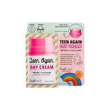 Crema de zi hidratanta cu peptide si colagen Teen Again, 50 ml, Look At Me