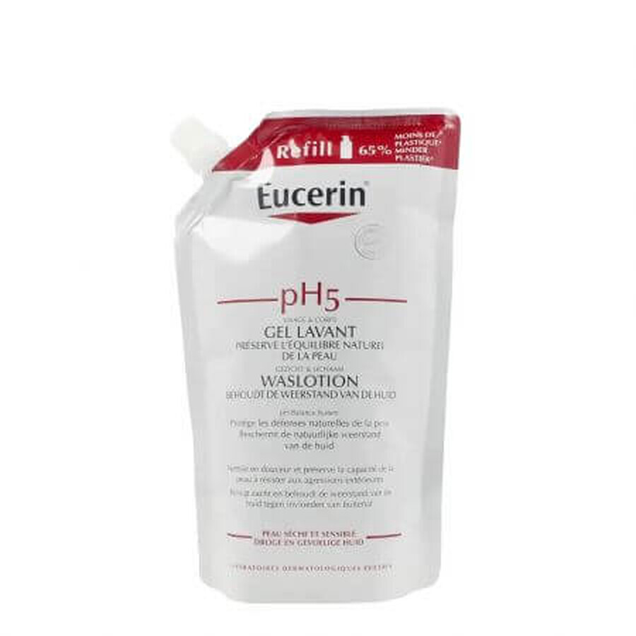 Eucerin pH5 Eco Nachfüll-Duschgel, 400 ml