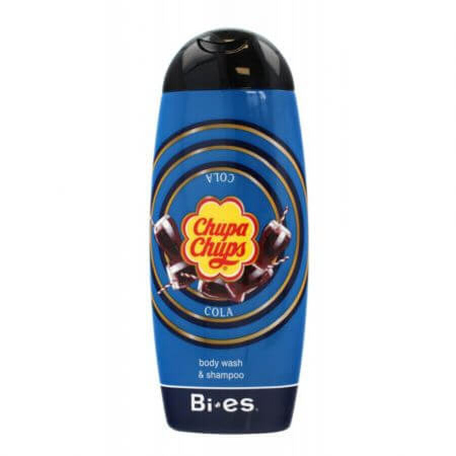 Gel dus & sampon cola Chupa Chups, 250 ml, Bi-Es