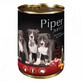 Nassfutter mit Rinderherz und Karotten f&#252;r Hunde, 400 g, Piper Junior