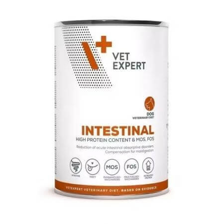 Hrana umeda pentru caini Intestinal Dog, 400 g, Vetexpert