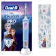 Elektrische Zahnb&#252;rste Vitality Pro Kids Frozen + Travel Kit, f&#252;r Kinder ab 3 Jahren, Oral-B