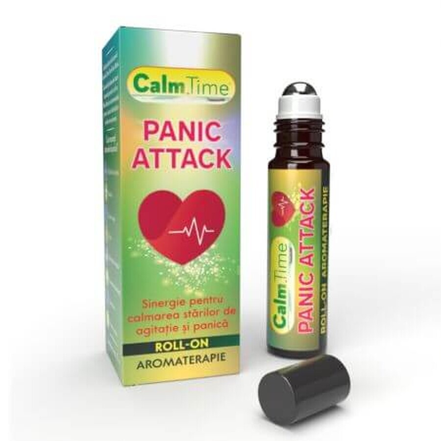 CalmTime Panic Attack Aromatherapie Roll-on, 10 ml, Justin Pharma