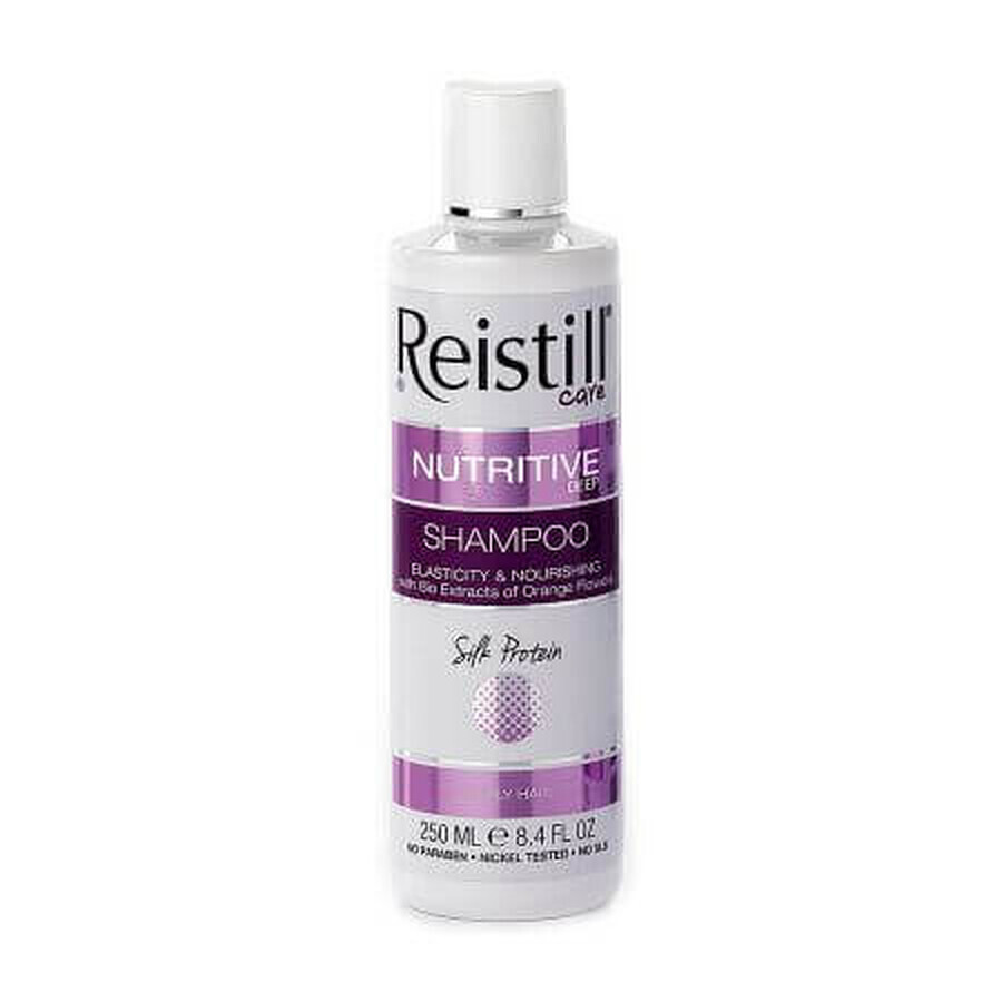 Sampon hranitor pentru elasticitatea parului cu proteine de matase, 250 ml, Reistill