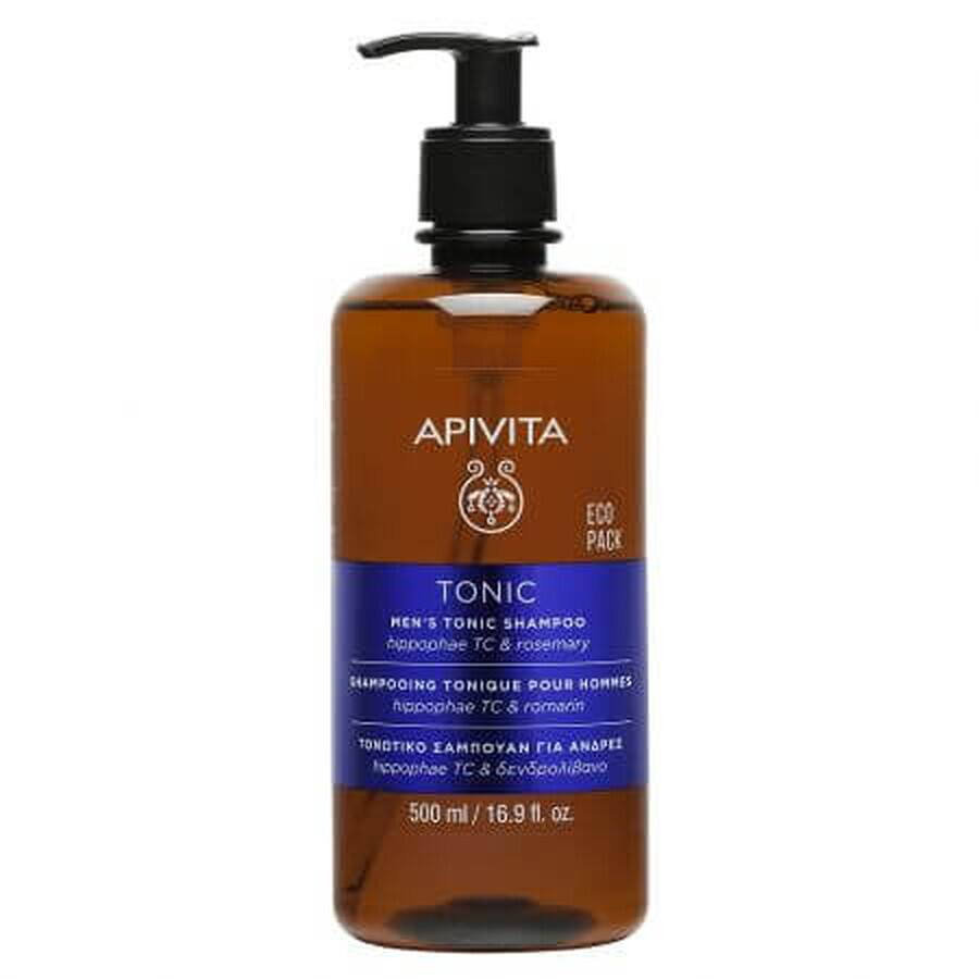 Tonisierendes Shampoo für Männer, 500 ml, Apivita