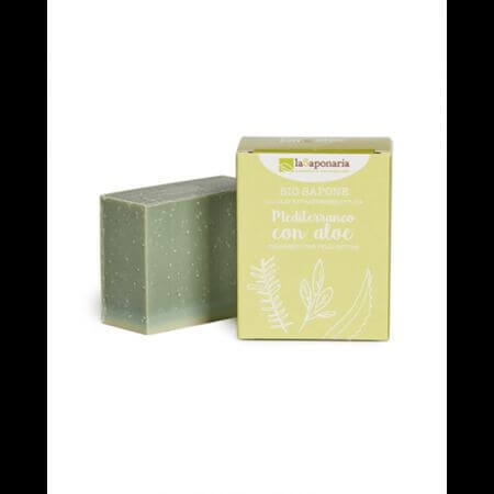 Sapun solid cu aloe vera, 100 g, La Saponaria