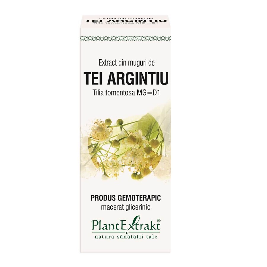 Extract din muguri de Tei Argintiu, 50 ml, Plant Extrakt