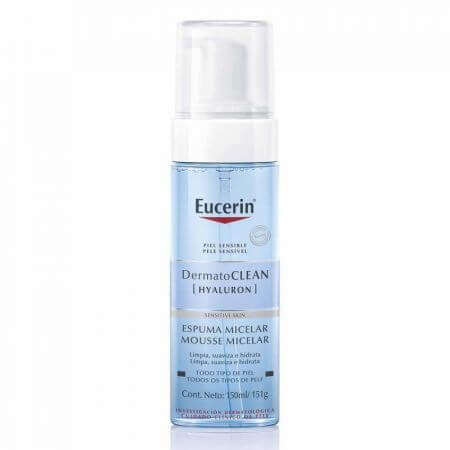 Eucerin DermatoClean Spuma de curatare a fetei , 150 ml