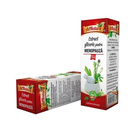 Glyzerinextrakt für die Menopause, 50 ml, AdNatura
