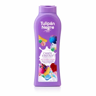 Gel de duş Candy Fantasy, 650 ml, Tulipan Negro 