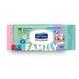 Servilletas Dermasoft Family con tapa, 100 unidades, Septona