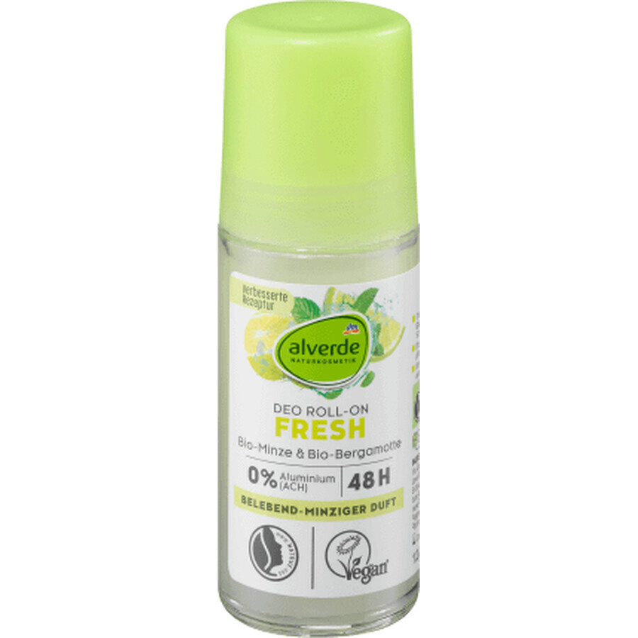 Alverde Naturkosmetik Deodorant roll-on FRESH, 50 ml