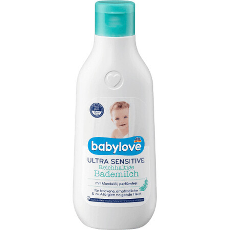 Babylove Lapte de baie ultra senzitiv, 250 ml