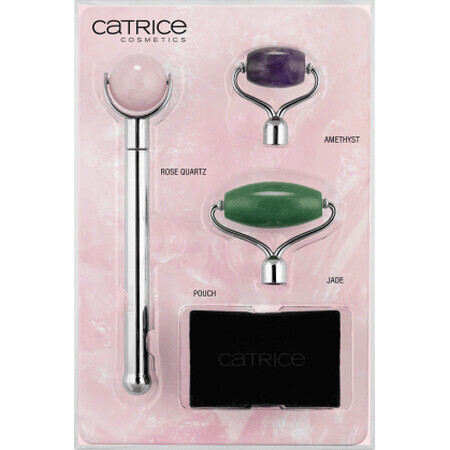 Catrice Set role pentru masaj facial Gemstone, 1 buc