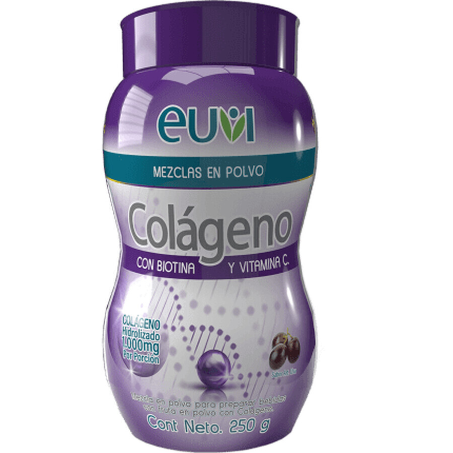 Euvi Kollagen mit Biotin und Vitamin C, 250 g