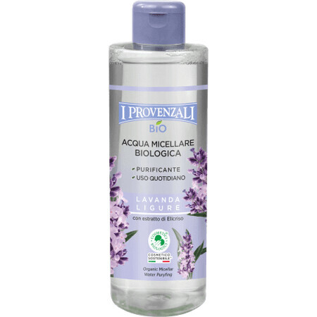 I PROVENZALI apă micelară purifiantă bio lavandă, 400 ml