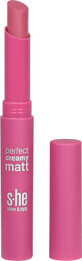 She colour&amp;style Perfect creamy ruj creion mat 336/002, 2 g