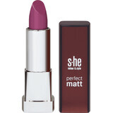 She colour&amp;style She colour&amp;style Ruj perfect matt 333/425, 5 g