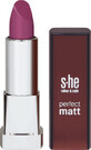 She colour&amp;style She colour&amp;style  Ruj perfect matt 333/425, 5 g