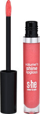 She colour&amp;style Volume&#39;n shine Lipgloss 340/020, 5,2 g