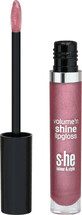 She colour&amp;style Volume&#39;n shine luciu de buze 340/025, 5,2 g