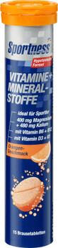 Sportness Vitamin- und Mineralstoff-Brausetabletten, 15 St&#252;ck