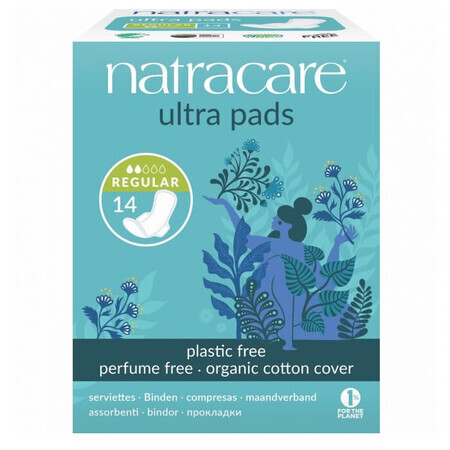 Bio Ultra Pads Regular, 14 Stück, Natracare