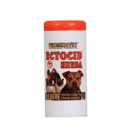 Ectocid Herba pulbere antiparazitara, 50 g, Promedivet