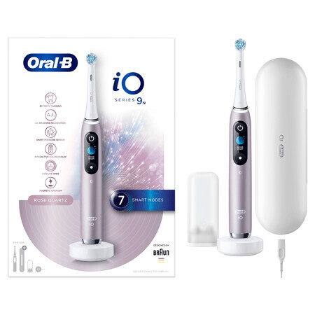 iO9 Elektrische Zahnbürste Rosa, Oral-B