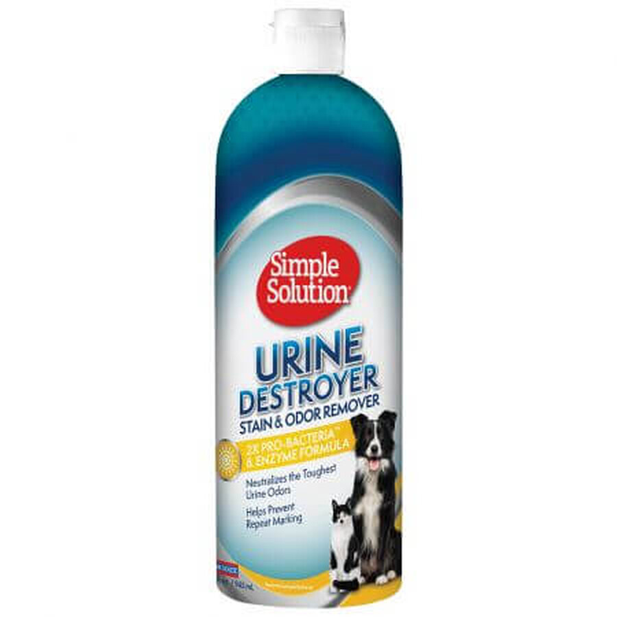 Soluție anti pete și mirosuri Urine Destroyer, 945 ml, Simple Solution