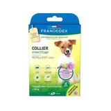 Antiparasitäres Halsband mit Geraniol für Hunde unter 10 kg, 1 Stück, Francodex