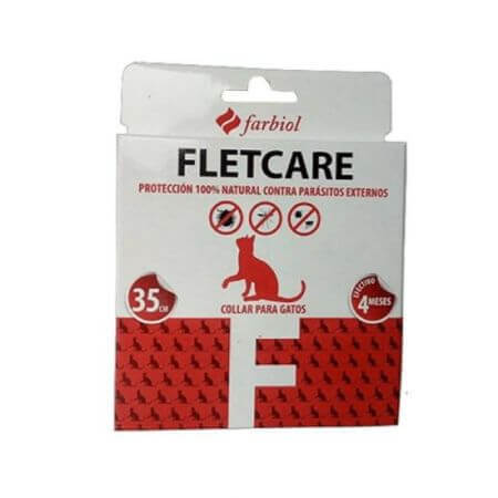 Zgarda antiparazitara pentru pisici Fletcare, 1 bucata, Chemical Iberica