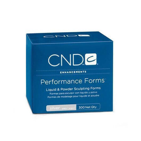 CND Performance Sculpting Formen Silber 300Stück