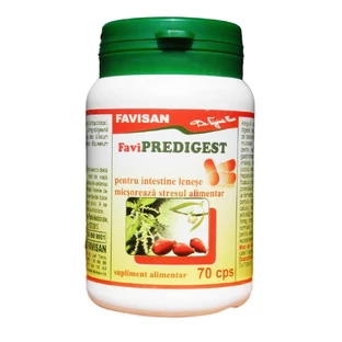 Favipredigest, 70 cápsulas, Favisan