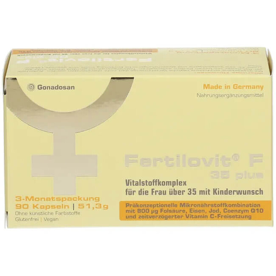 Fertilovit F 35 plus, 90 Kapseln, Gonadosan