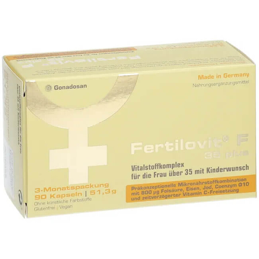 Fertilovit F 35 plus, 90 Kapseln, Gonadosan