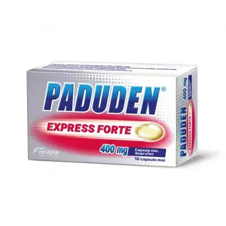 Paduden Express Forte 400 mg 10 Weichkapseln, Therapie