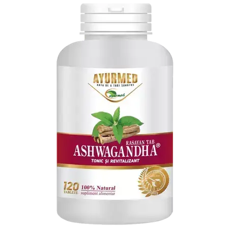 Ashwagandha Rasayan, 120 tablete, Ayurmed