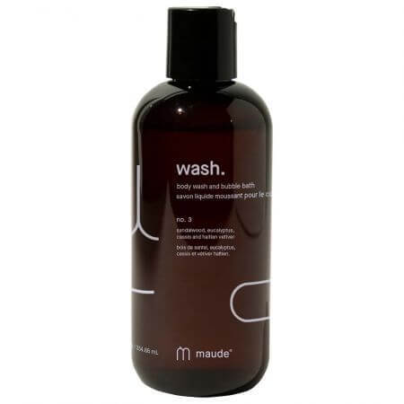 Gel de dus si spuma pentru baie cu eucalipt si santal Wash no.3, 354.88 ml, Maude