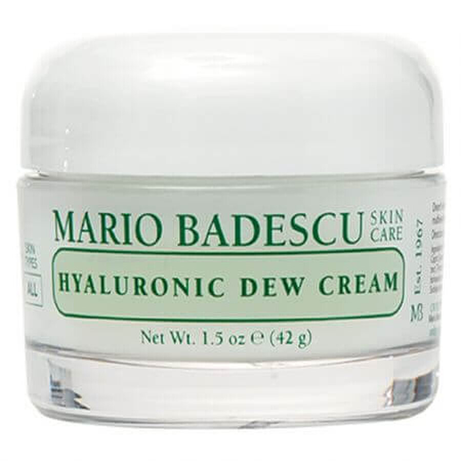 Crema cu acid hialurinic Hyaluronic Dew Cream, 42 g, Mario Badescu