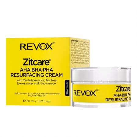 Regenerierende Gesichtscreme mit AHA BHA PHA Zitcare, 50 ml, Revox