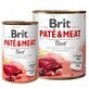 Pate &amp;amp; Meat Hundenassfutter mit Rindfleisch, 400 g, Brit