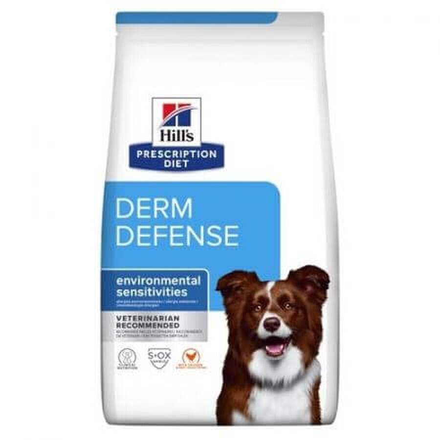 Hrana uscata cu pui pentru caini Derm Defense, 4 Kg, Hill's PD