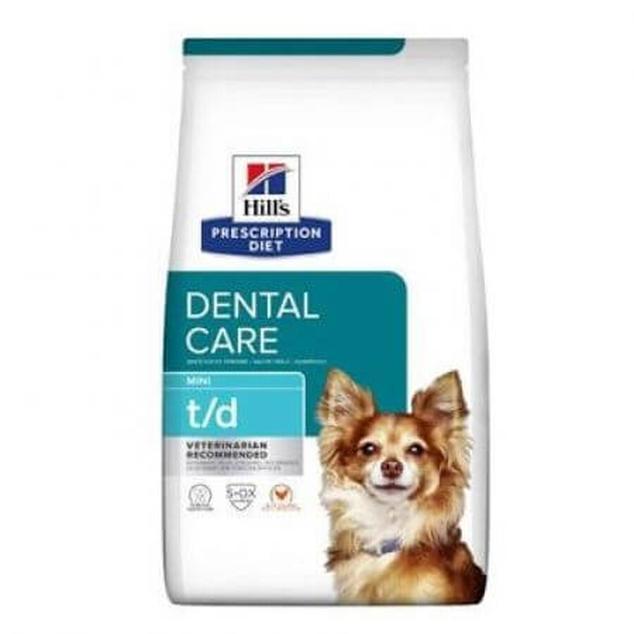 Hrana uscata pentru caini Dental Care Mini t/d, 3 Kg, Hill's PD