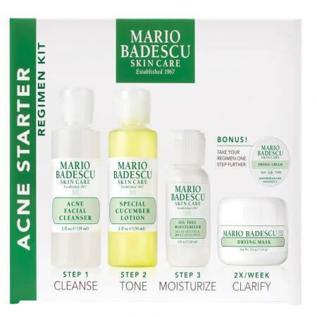 Kit pentru tratarea acneei Acne Starter Regimen, Mario Badescu