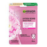 Sakura und Hyaluronsäure Feuchtigkeitsspendende und revitalisierende Gesichtsmaske, 28 g, Garnier