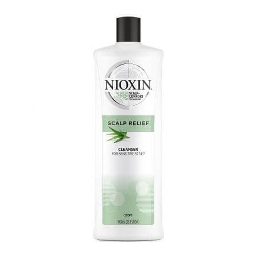 Sampon calmant pentru scalp sensibil Scalp Relief Cleanser, 1000 ml, Nioxin