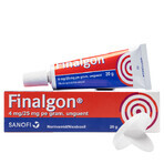 FINALGON 4 mg/25 mg per grammo, unguento 20 g, Sanofi