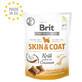 Snack pentru caini Skin &amp; Coat Krill, 150 g, Brit