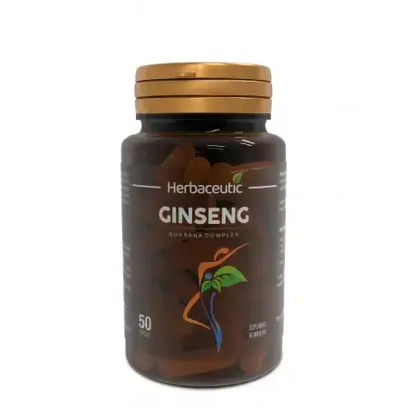 Ginseng Guarana complex, 50 capsule, Herbaceutic